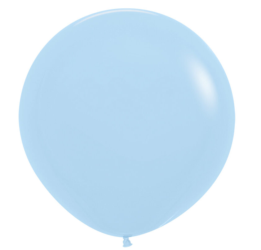 90cm – 36” Παστέλ Γαλάζιο Ματ μπαλόνι