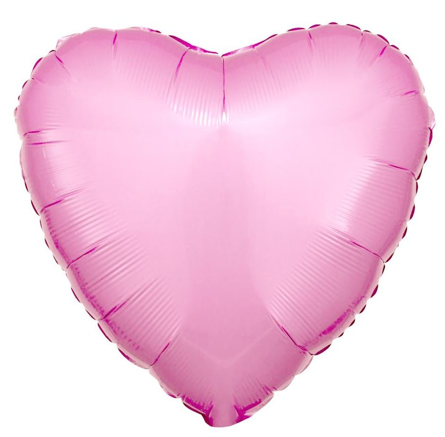 18" Μπαλόνι Ροζ Καρδιά
