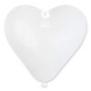 17" Μπαλόνι καρδιά λευκή
