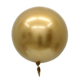 Μπαλόνι Chrome χρυσή σφαίρα 18"