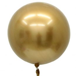 Μπαλόνι Chrome χρυσή σφαίρα 22″
