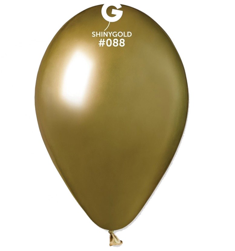 12" shiny χρυσό latex μπαλόνι