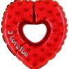 Μπαλόνι αγάπης Καρδιά 1 μέτρου με τρύπα
