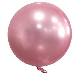 Μπαλόνι Chrome ροζ σφαίρα 22″