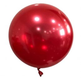 Μπαλόνι Chrome κόκκινη σφαίρα 22″