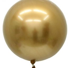 Μπαλόνι Chrome χρυσή σφαίρα 32"