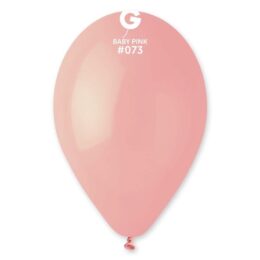9" Baby Pink λάτεξ μπαλόνι