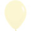 12" παστέλ ματ κίτρινο λάτεξ μπαλόνι