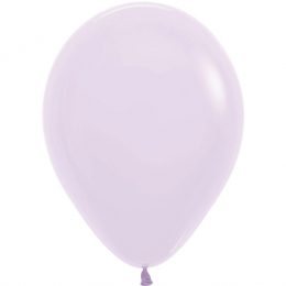 12" ματ λιλά λάτεξ μπαλόνι