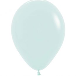 12" παστέλ ματ πράσινο λάτεξ μπαλόνι
