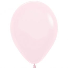 12" παστέλ ματ ροζ λάτεξ μπαλόνι