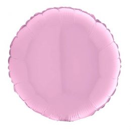 Μπαλόνι περλέ ροζ στρογγυλό 18"