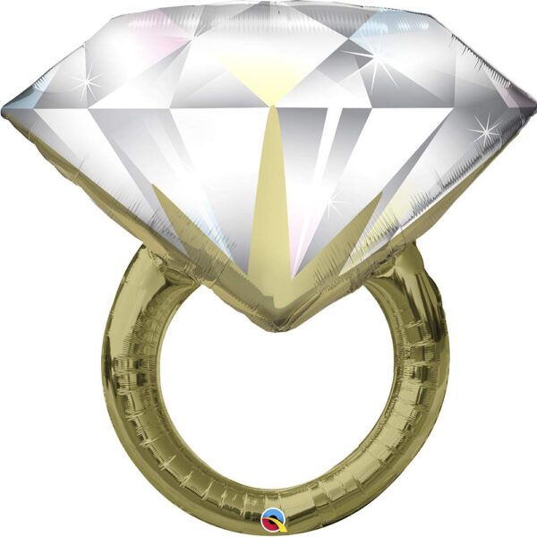 Μπαλόνι διαμαντένιο Δαχτυλίδι Γάμου 94 εκ