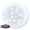 Μπαλόνι Καρδιές Deco bubble 51 εκ