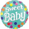 Μπαλόνι Sweet Baby πουά 45 εκ