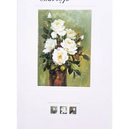 Ευχετήρια Κάρτα Μανούλα λουλούδια