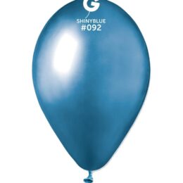 12" shiny μπλε latex μπαλόνι