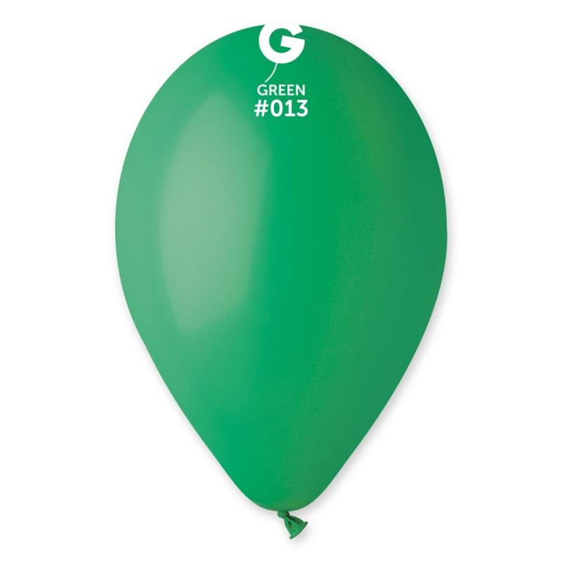 9" Πράσινο λάτεξ μπαλόνι