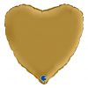 Μπαλόνι σατέν χρυσή καρδιά 18"