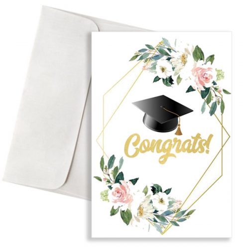 Κάρτα Αποφοίτησης Congrats