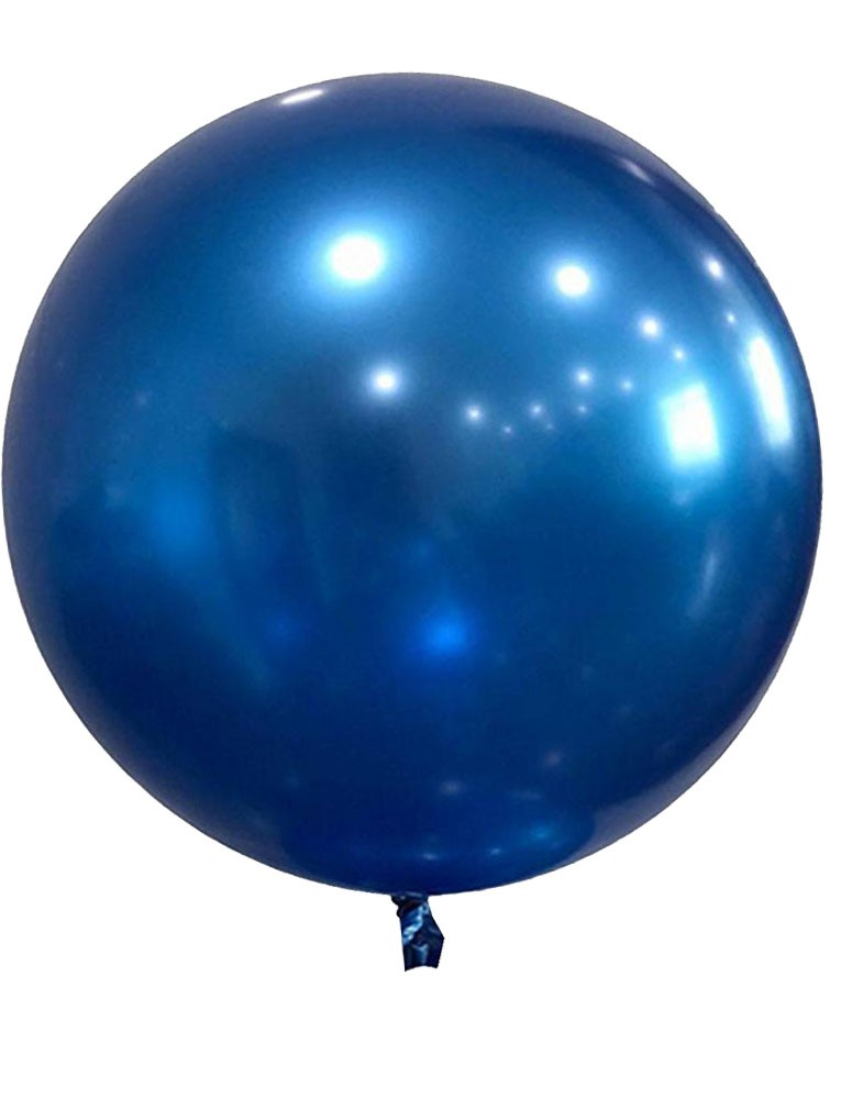 Μπαλόνι Chrome μπλε σφαίρα 32"
