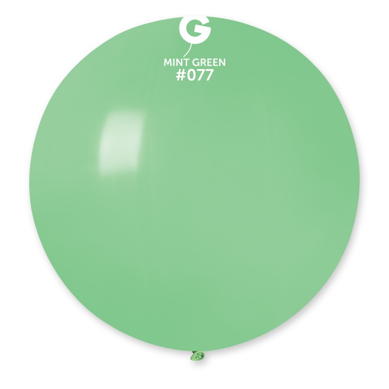 31" Πράσινο μέντας μπαλόνι