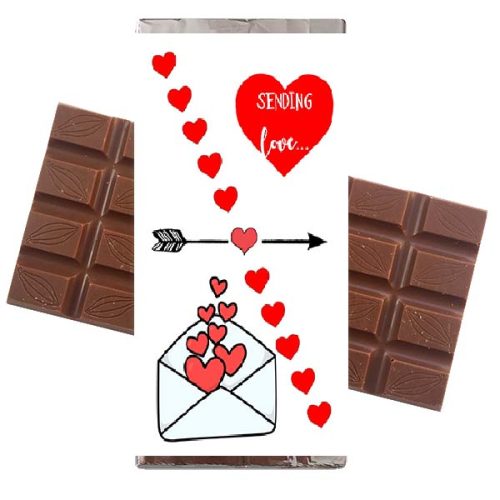 Σοκολάτα Αγάπης "Γράμμα sending love"