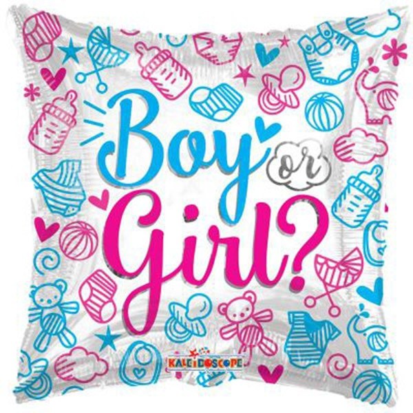 Μπαλόνι γέννησης Girl or Boy 46 εκ