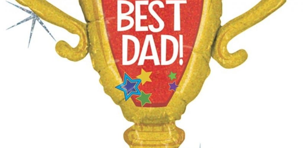 Μπαλόνι World's Best Dad Κύπελλο 84 εκ
