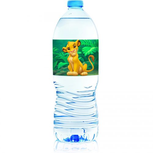 Χάρτινες ετικέτες νερού Lion King