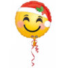 Μπαλόνι emoji Άγιος Βασίλης με καπέλο 43 εκ.
