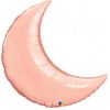 Μπαλόνι ροζ-χρυσό περλέ φεγγάρι 88εκ.