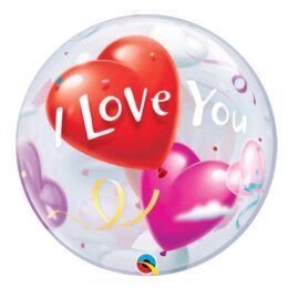 22" Μπαλόνι Bubble 'I Love You' bubble