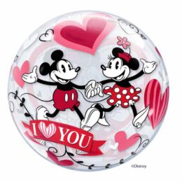 22'' Μπαλόνι αγάπης Mickie & Minnie Bubble