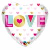 Μπαλόνι αγάπης καρδιά "love" 46 εκ.