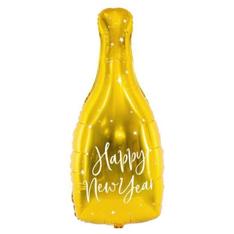 Μπαλόνι μπουκάλι "Happy New Year" 80 εκ