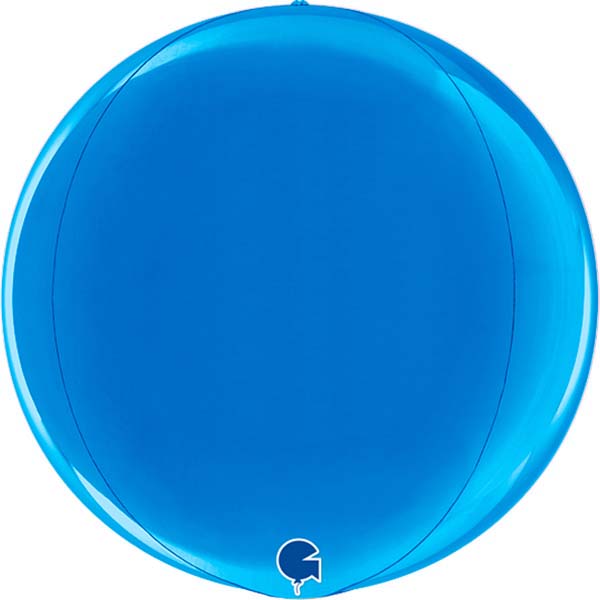 Μπαλόνι μπλε τρισδιάστατη σφαίρα ORBZ