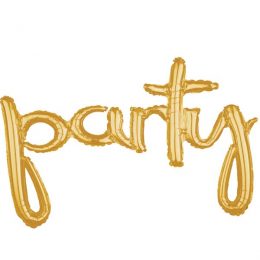 Μπαλόνι "Party" Χρυσό 93 εκ