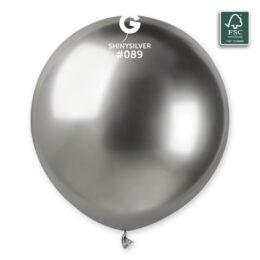 19” Μπαλόνι Shiny Ασημί