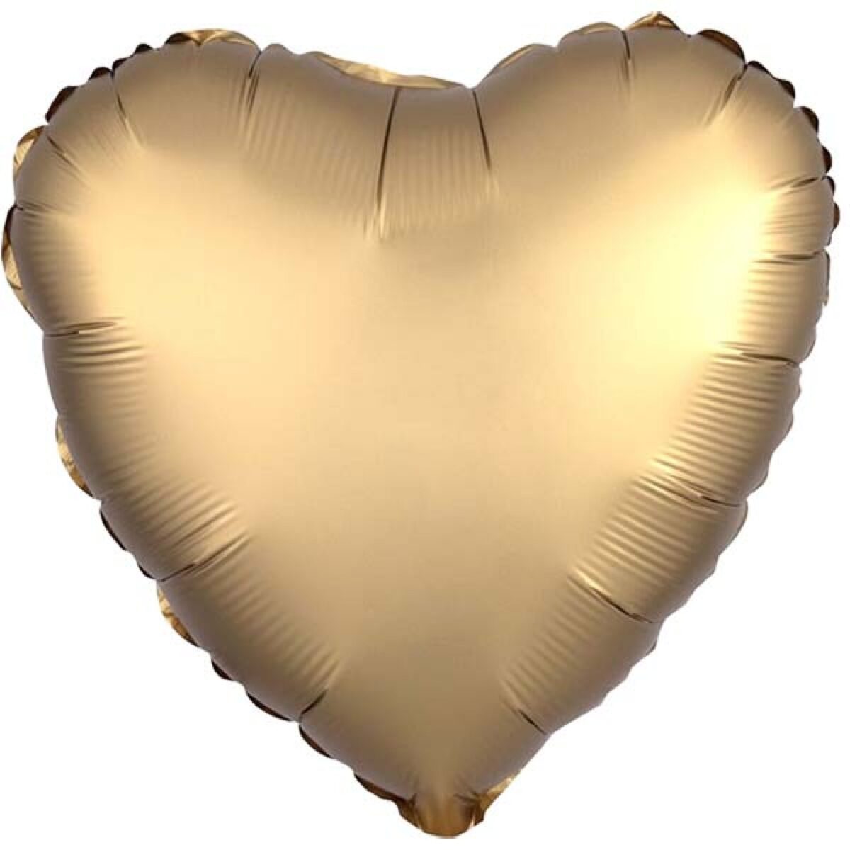 Μπαλόνι chrome χρυσή Καρδιά 18"