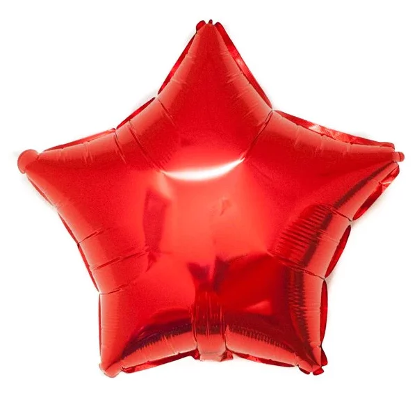Μπαλόνι αστέρι κόκκινο 18"