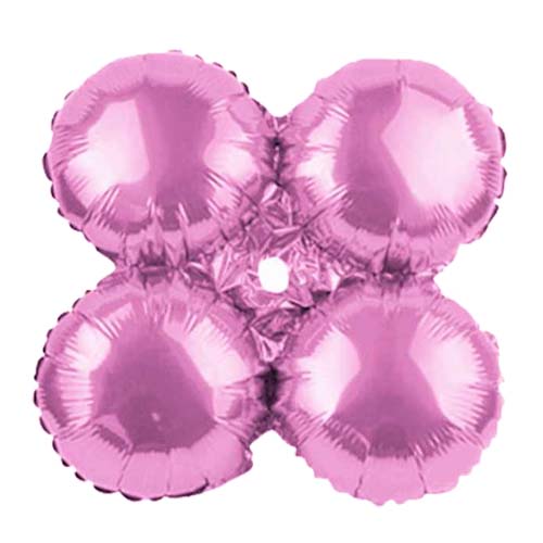 Μπαλόνι ανοιχτό ροζ 4πλο για γιρλάντα 40 εκ