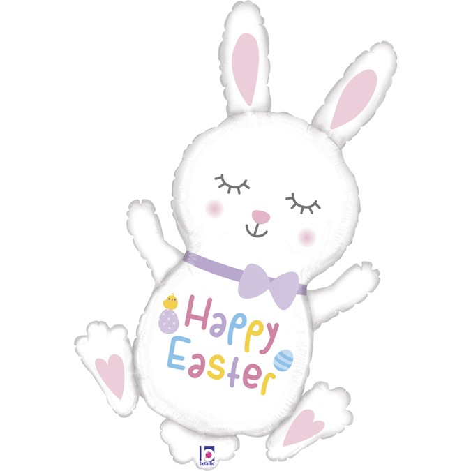 Μπαλόνι Λαγουδάκι "Happy Easter"