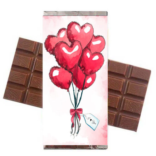 Σοκολάτα Αγάπης Καρδιά μπαλόνι