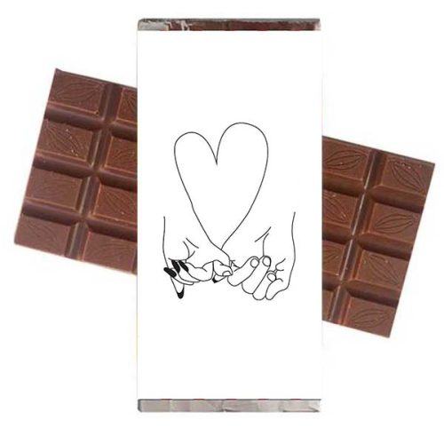 Σοκολάτα Αγάπης "Χέρια Ερωτευμένων"