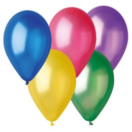 Διάφορα χρώματα μεταλλικά μπαλόνια
