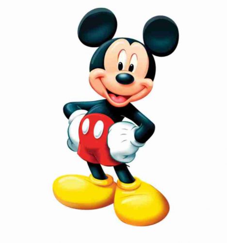 Ξύλινη φιγούρα Mickey Mouse