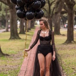 Σύνθεση μπαλονιών μαύρα λάτεξ μπαλόνια για στολισμό