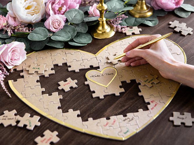 Ευχολόγιο γάμου Puzzle
