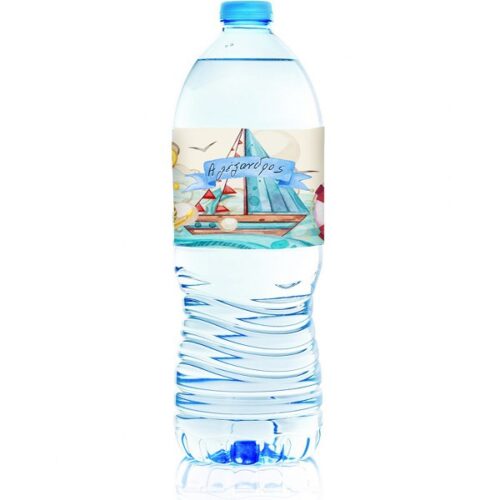 Ετικέτες για μπουκάλια νερού Ναυτικό